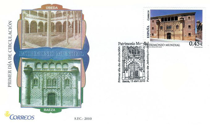 Sobre Franqueado de primer día de circulación - Baeza: Patrimonio Mundial - Baeza