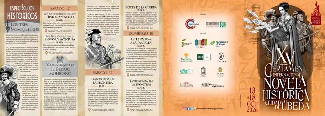 Espectáculos Históricos - Recreaciones y Performances - XV Certamen Internacional de Novela Histórica