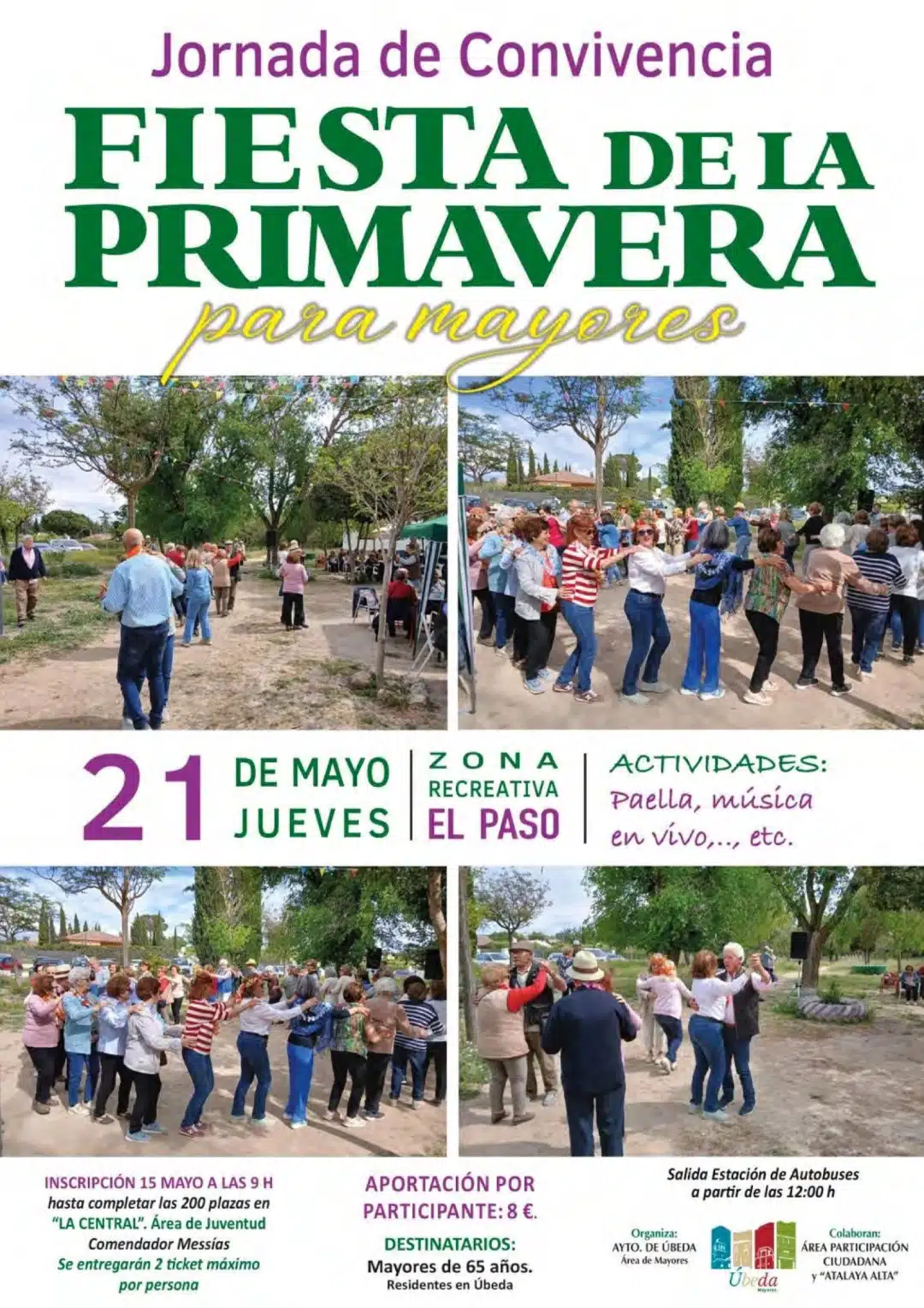 Fiesta de la Primavera para Mayores 2026