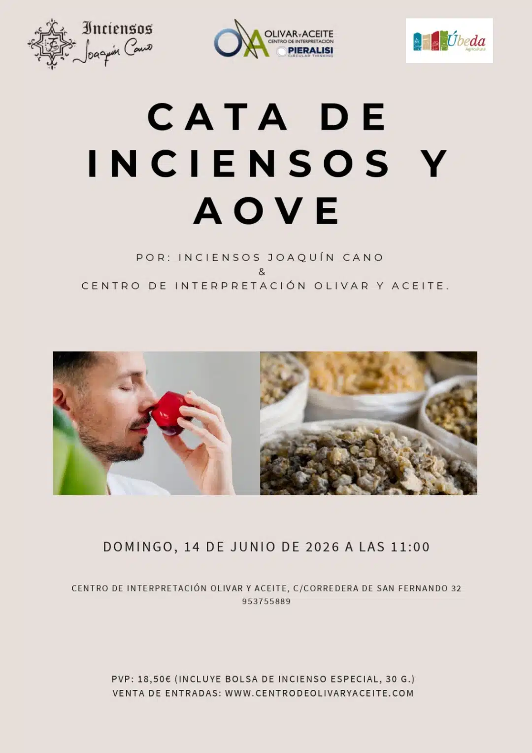 Cata de Inciensos y AOVE