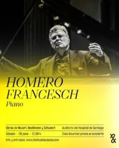 Festival Internacional de Música y Danza 'Ciudad de Úbeda' - Recital de Piano - HOMERO FRANCESCH