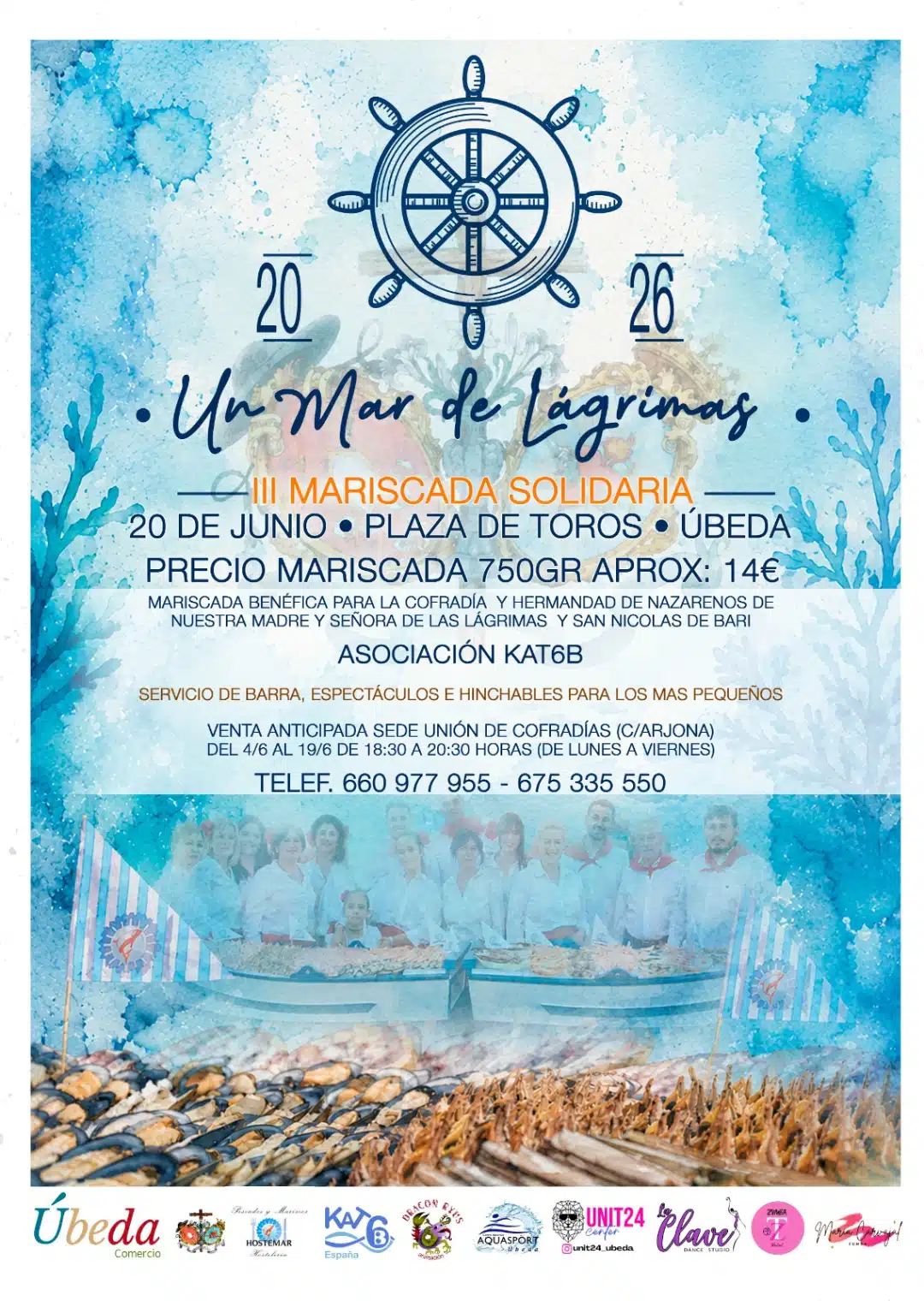 III Mariscada Solidaria "Un Mar de Lágrimas"
