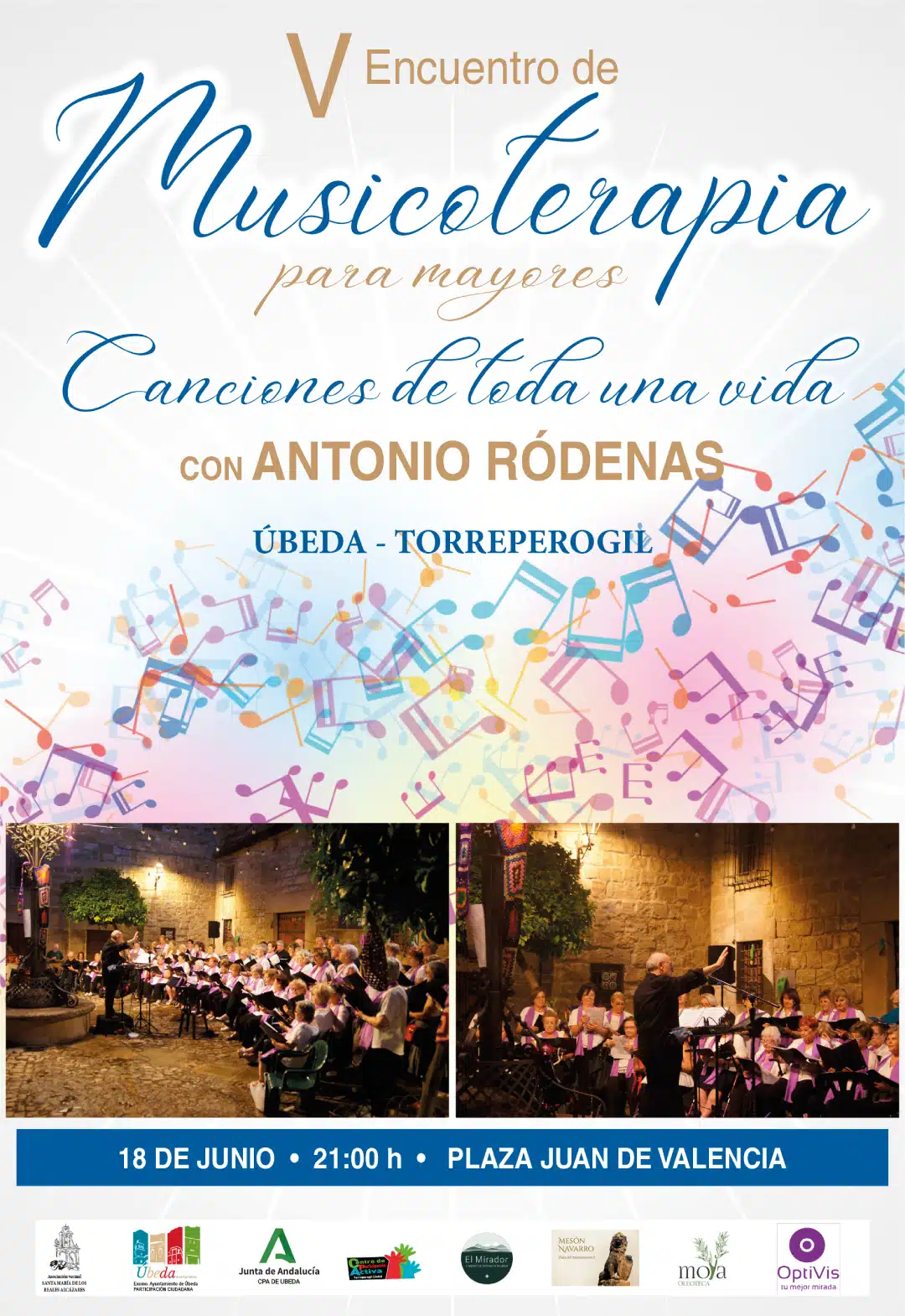 V Encuentro de Musicoterapia para Mayores "Canciones de toda una vida"