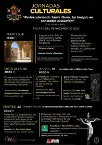 Jornadas Culturales: Redescubriendo Santa María. Un templo en constante evolución