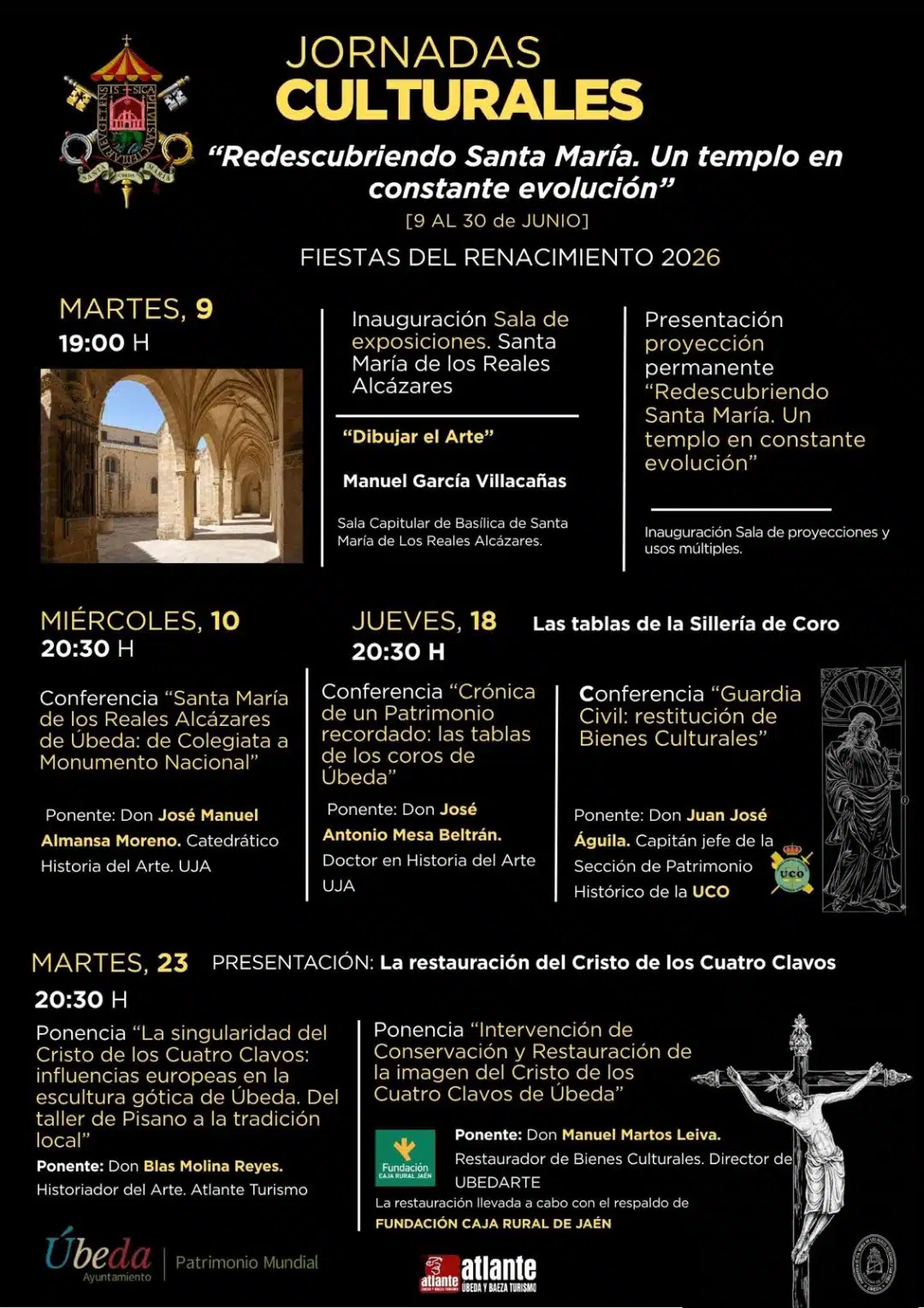 Jornadas Culturales: Redescubriendo Santa María. Un templo en constante evolución