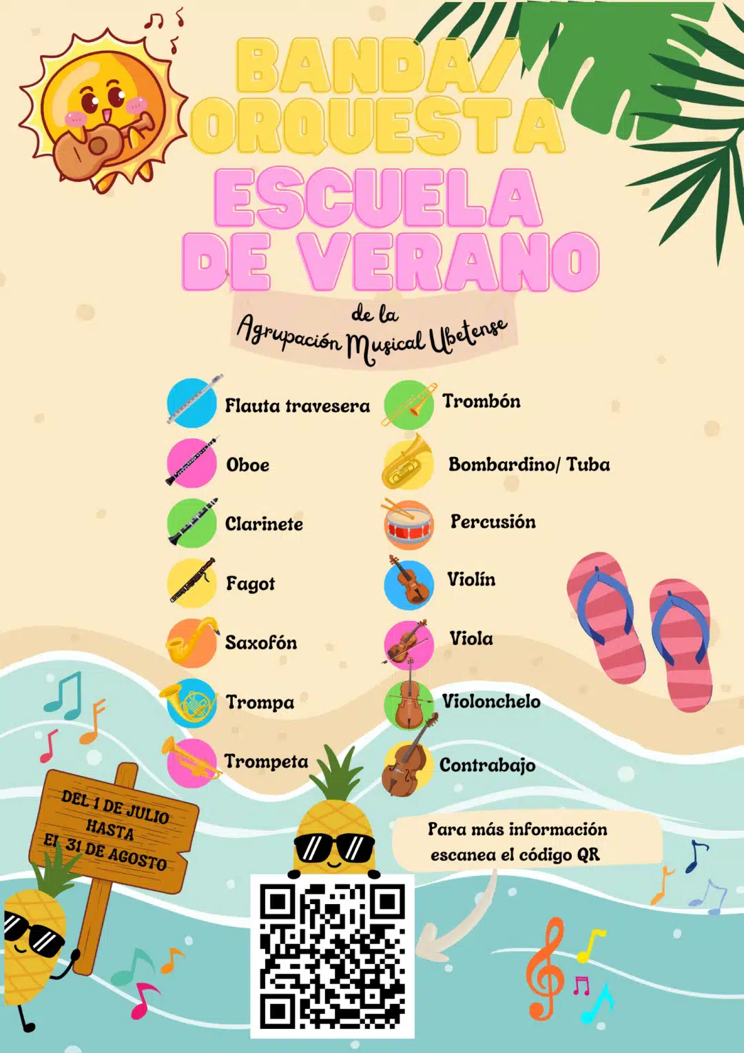 Escuela de Verano de Banda y Orquesta Agrupación Musical Ubetense