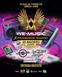 We Love Music Xperience 90 & 00 Actuaciones de Electroduendes, Los Chicos de Ayer y Roberto Granados DJ