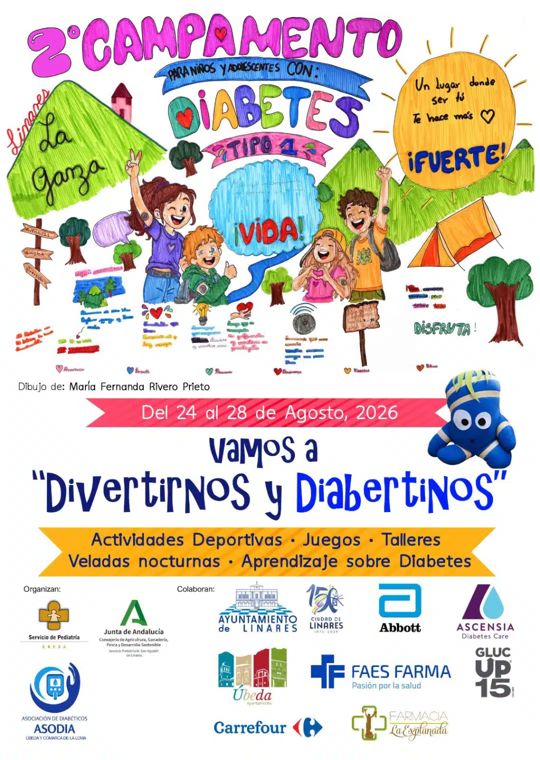 2º Campamento para Niños y Adolescentes con Diabetes Tipo 1 ¡Vamos a "Divertirnos y Diabertinos"!