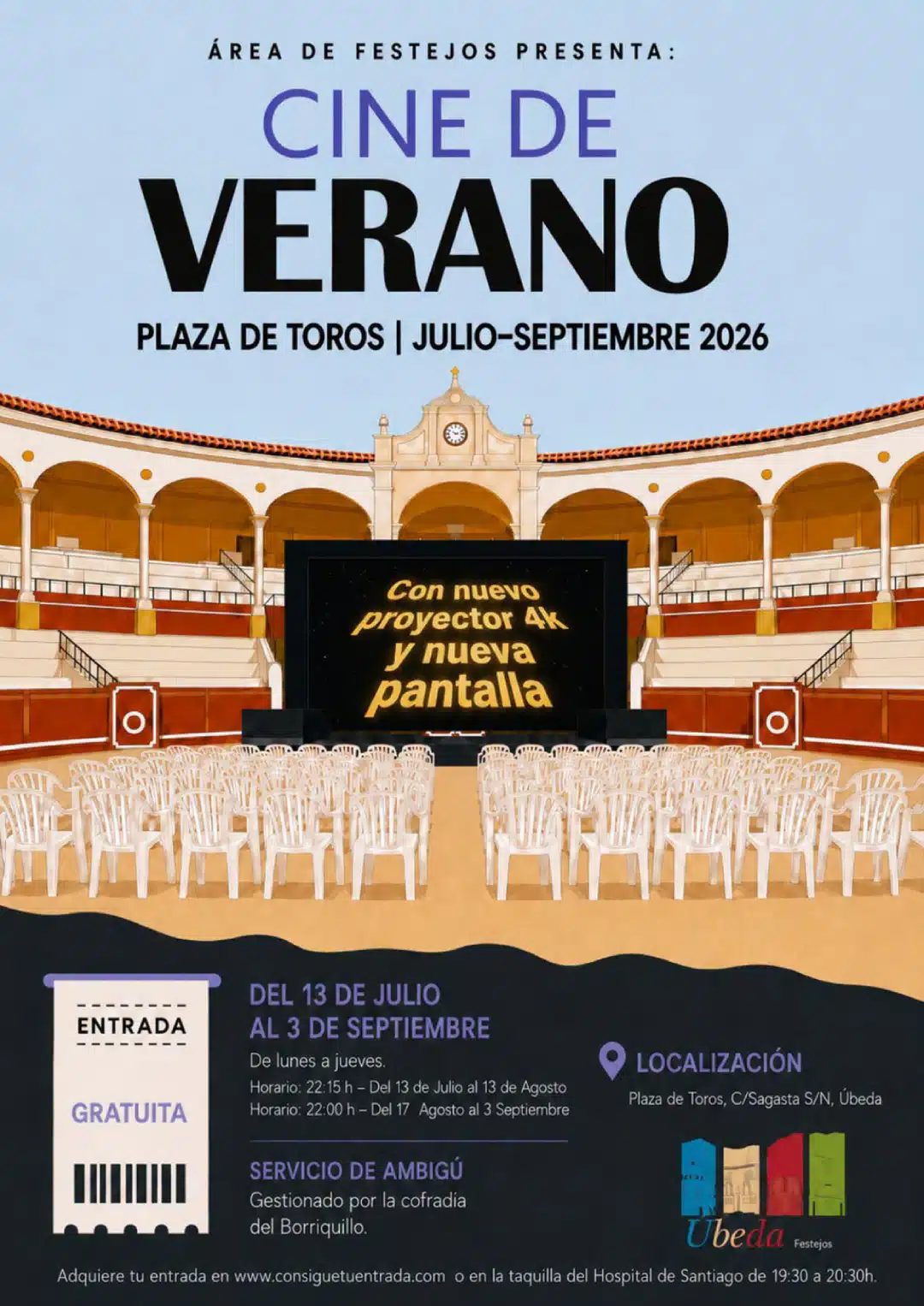 Cine de Verano Ubeda 2026