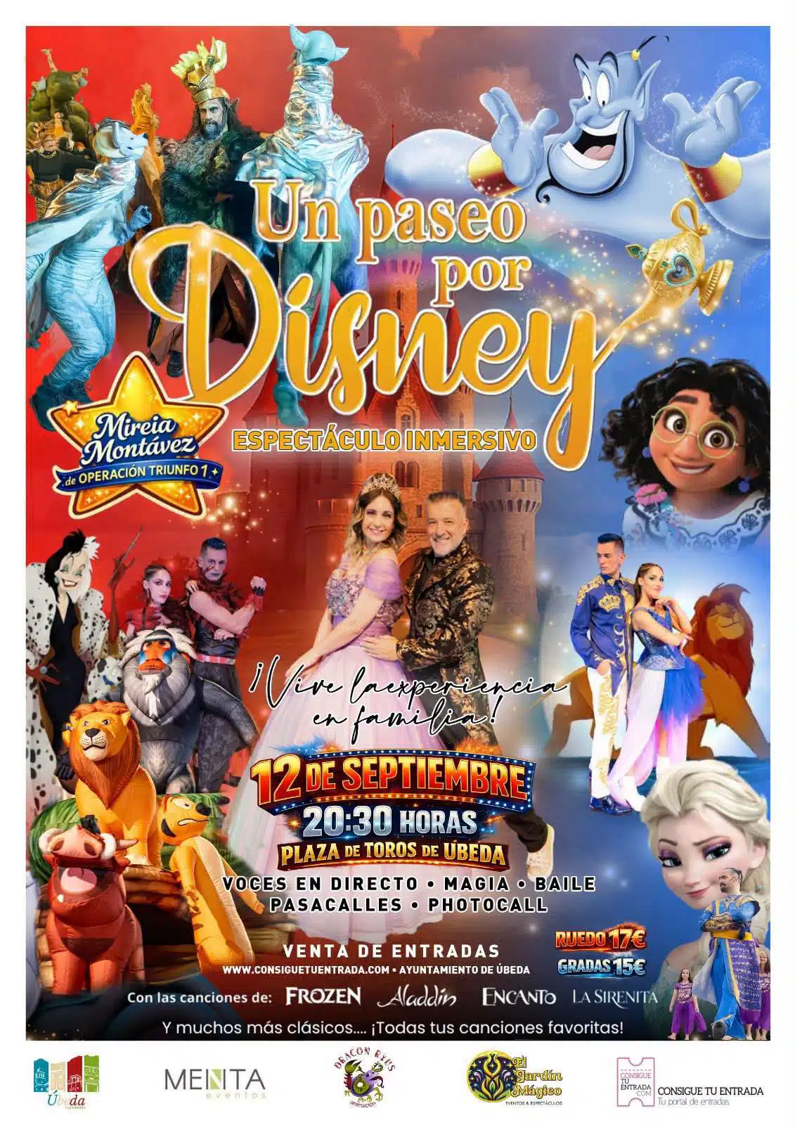 Un Paseo por Disney Espectáculo Inmersivo