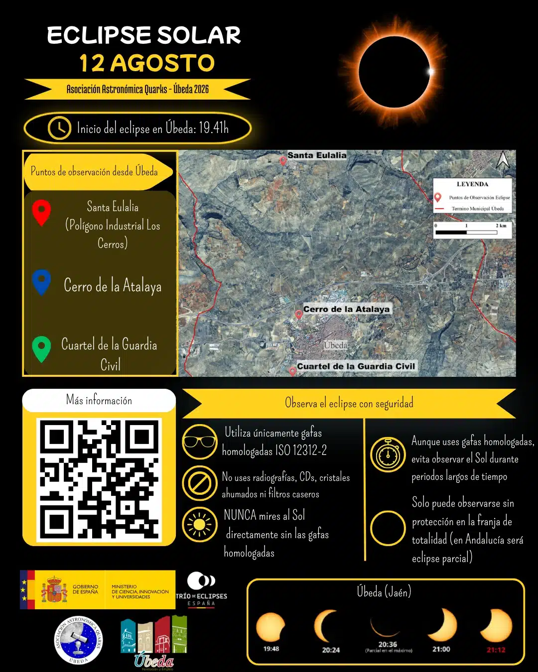 Eclipse Total de Sol en Úbeda