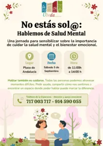 NO ESTÁS SOL@ Hablemos de Salud Mental