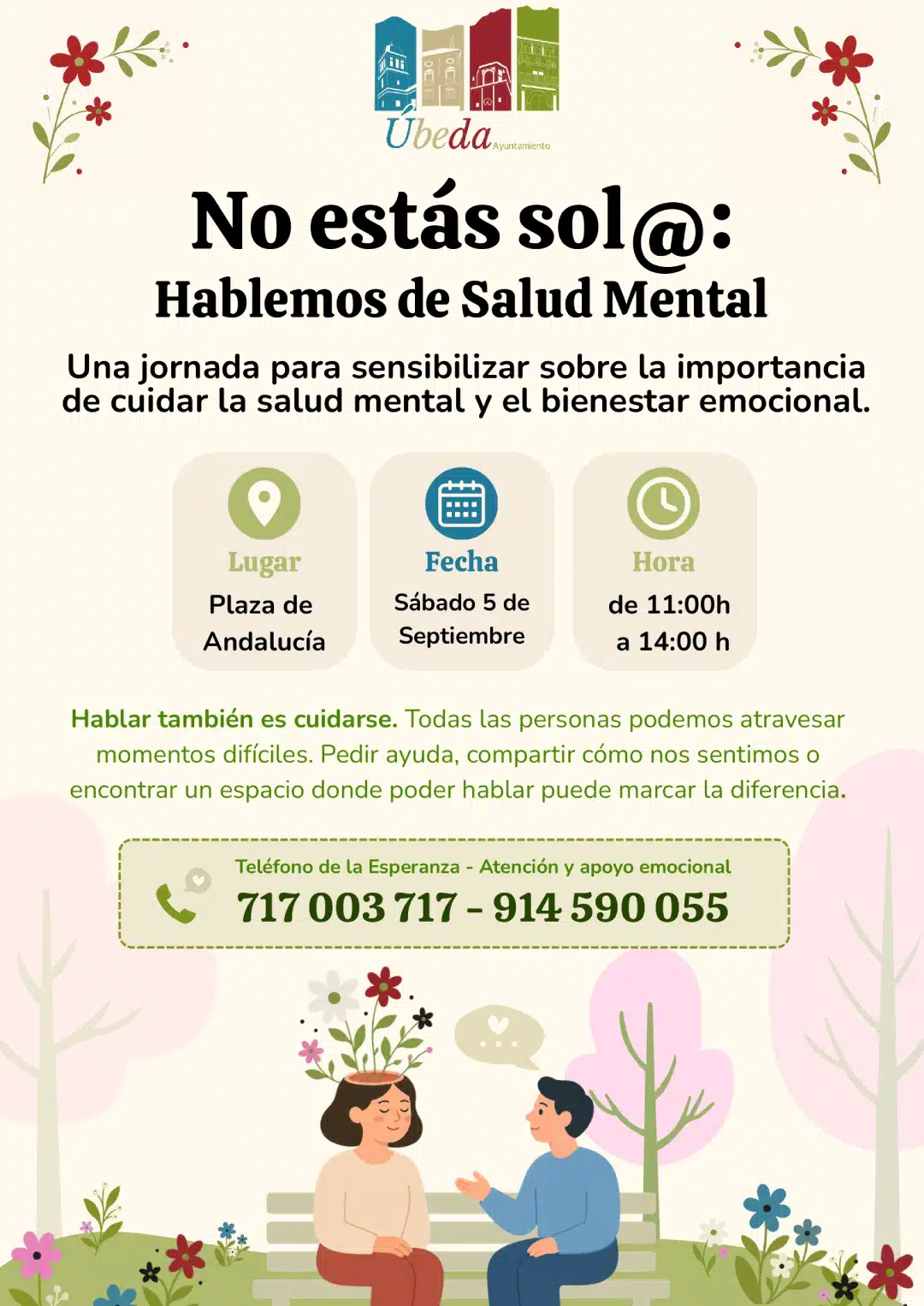 NO ESTÁS SOL@ Hablemos de Salud Mental