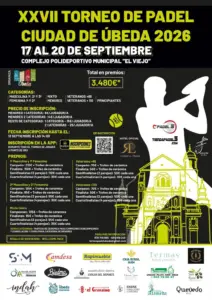 XXVII Torneo de Pádel Ciudad de Úbeda