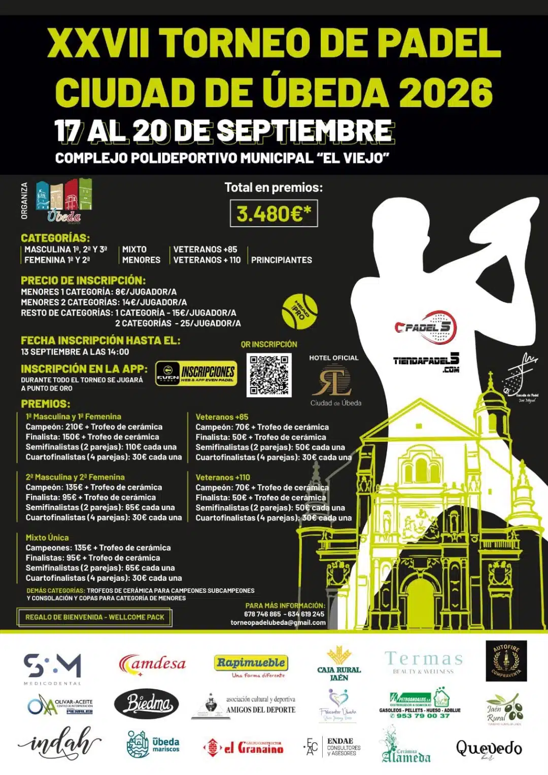 XXVII Torneo de Pádel Ciudad de Úbeda
