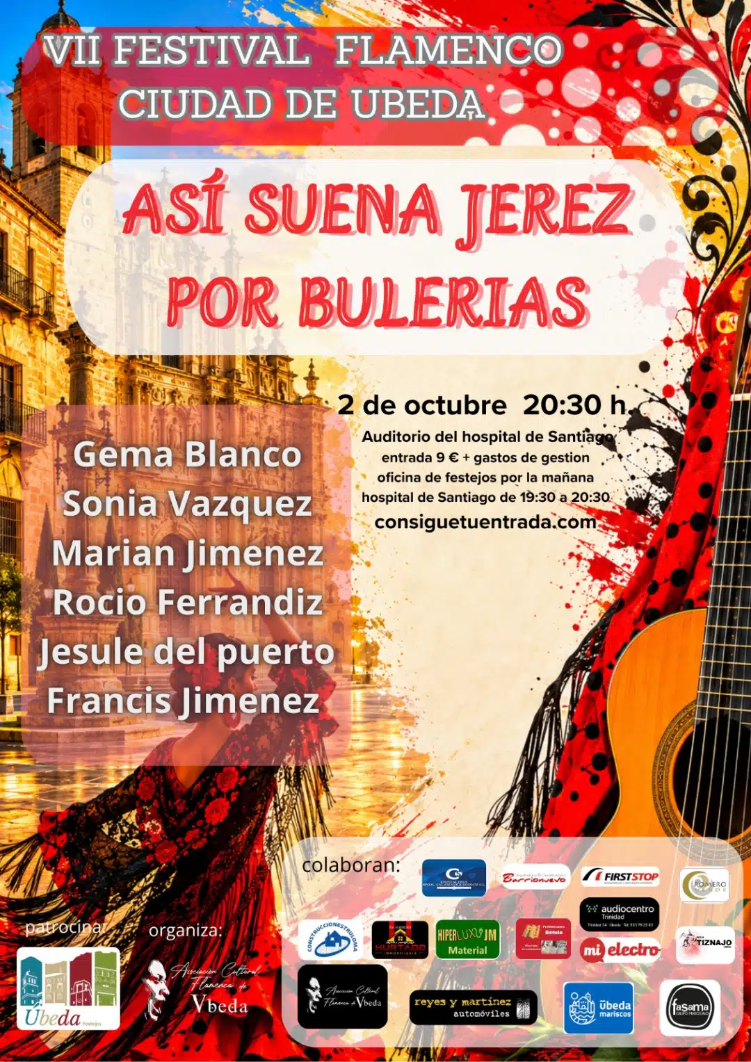 VII Festival Flamenco Ciudad de Úbeda Así Suena Jerez por Bulerías