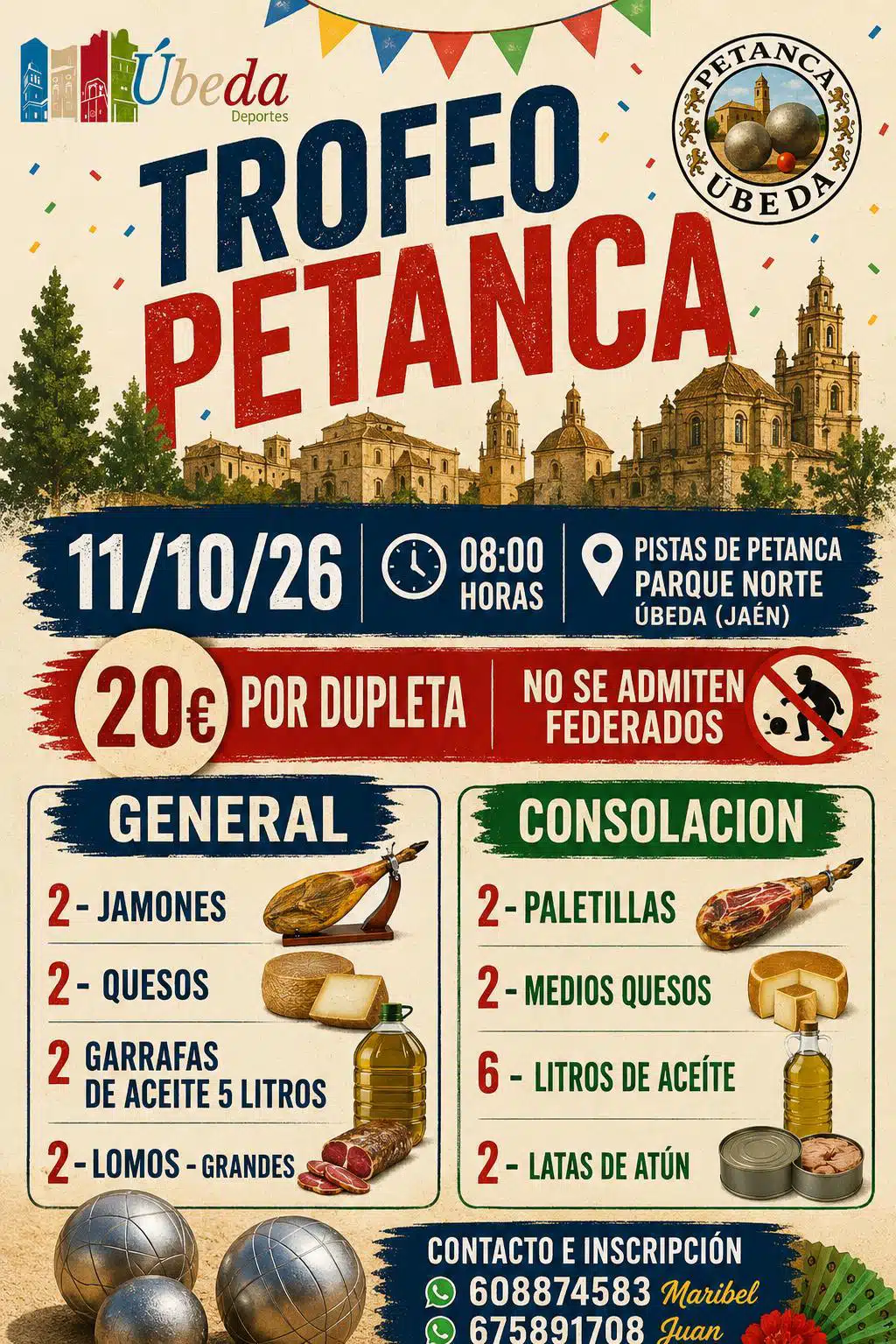 Tirada al Plato en Úbeda Feria y Fiestas de San Miguel 2026