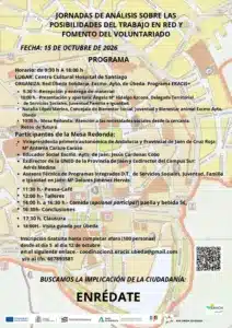 Jornadas de Análisis sobre las Posibilidades del Trabajo en Red y Fomento del Voluntariado