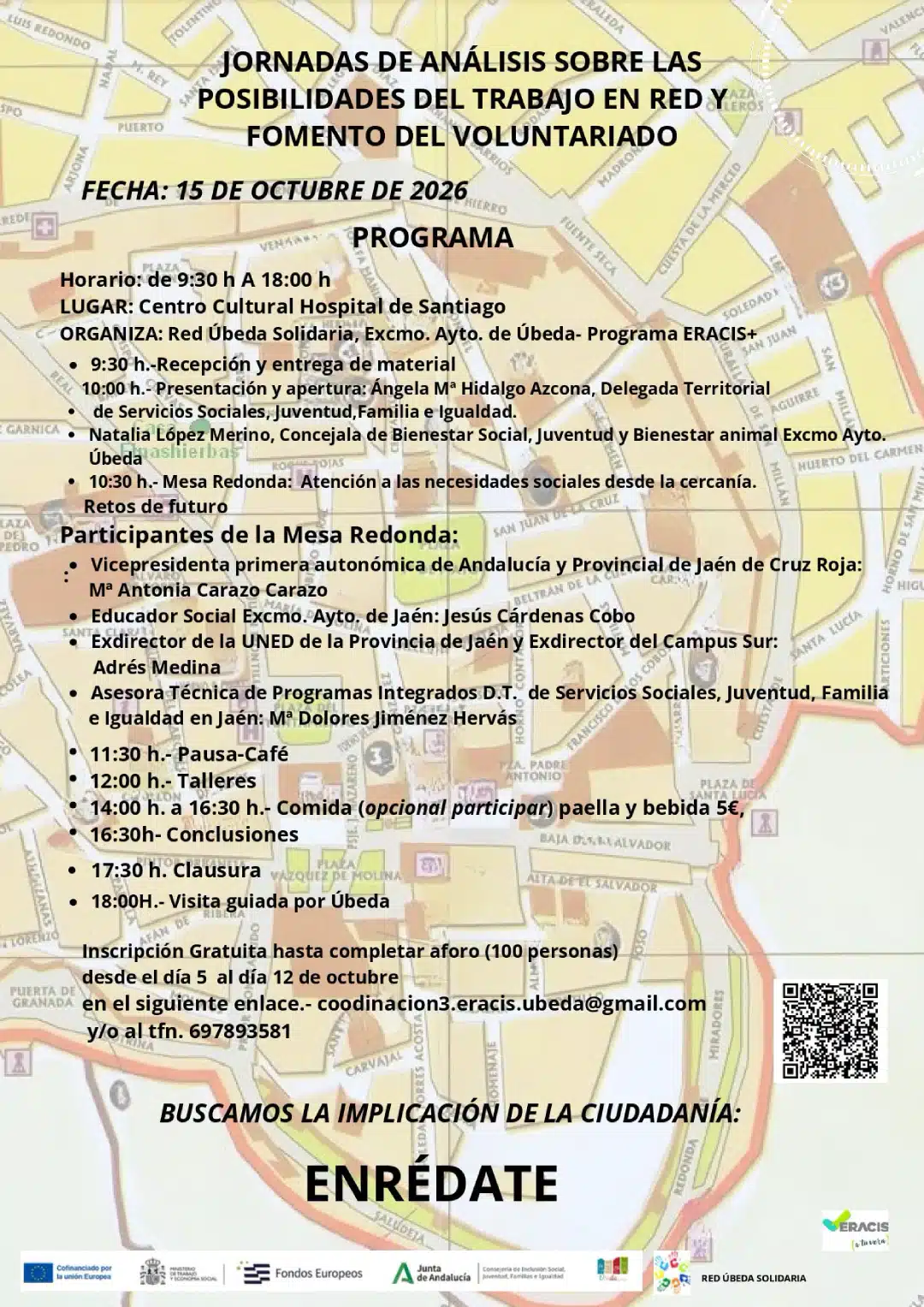Jornadas de Análisis sobre las Posibilidades del Trabajo en Red y Fomento del Voluntariado